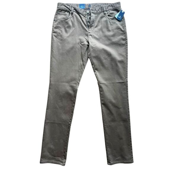NWT Johnnie-O Mens Terry Stretch 5 Pocket Chino Pants JMPA1790 Khaki Size 34x34